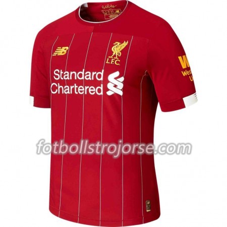 Liverpool Matchtröjor Hemma Fotbollströja 2019/20 Kortärmad Liverpool Matchtröjor Hemma Fotbollströja 2019/20 Kortärmad